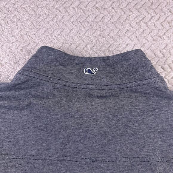 Vineyard Vines Men's 1/4 Zip 2XL Martha's Vineyard Pullover Gray “Edgartown” - Picture 9 of 15